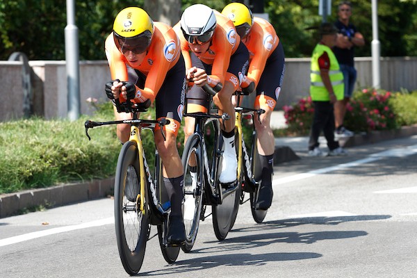 Starttijden Mixed Team Relay WK Wollongong