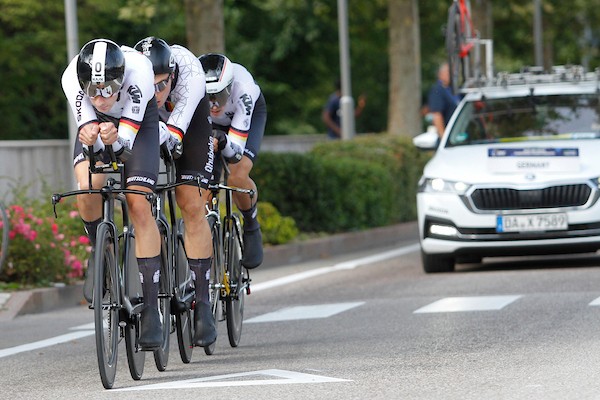 Starttijden Mixed Team Relay EK Weg 2025