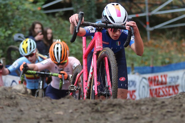 Deelnemers en rugnummers WK Veld Junior-Vrouwen