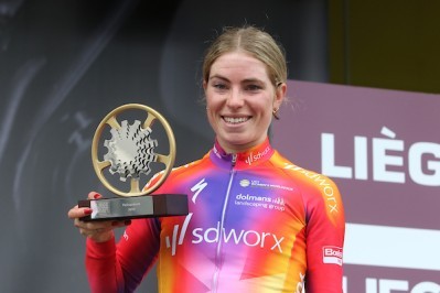 Strade Bianche vrouwen:Vollering derde