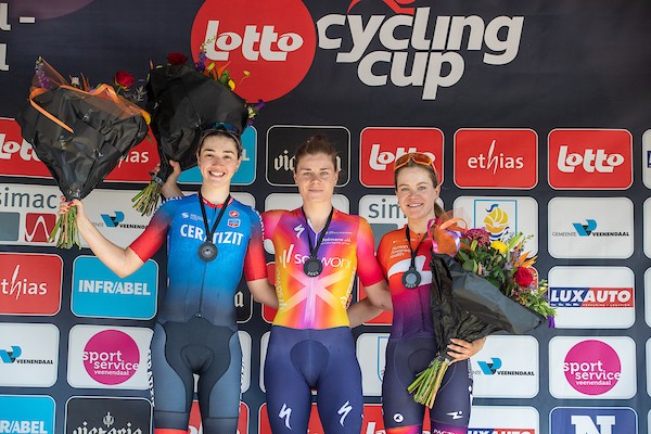 Deelnemers en rugnummers Veenendaal vrouwen