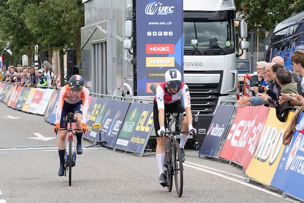 Reusser wint EK Tijdrijden, Markus zevende