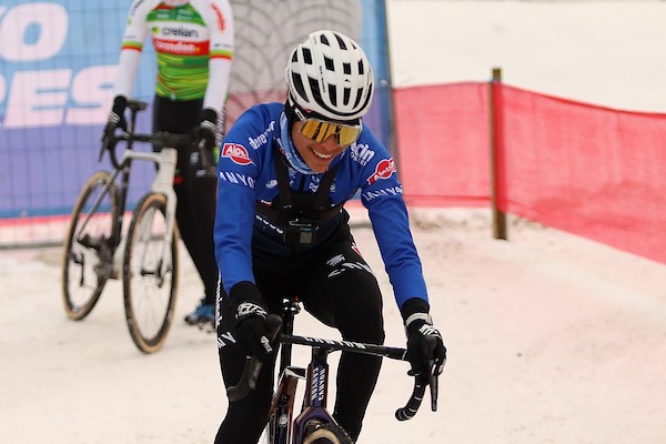 Alvarado klaar voor de sneeuw in Val di Sole