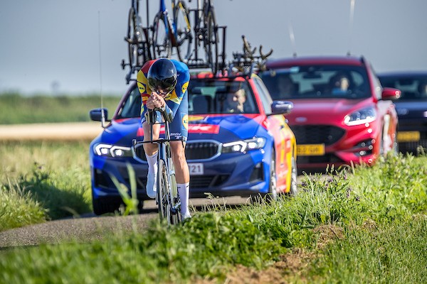Hoole is zesde in Giro-tijdrit