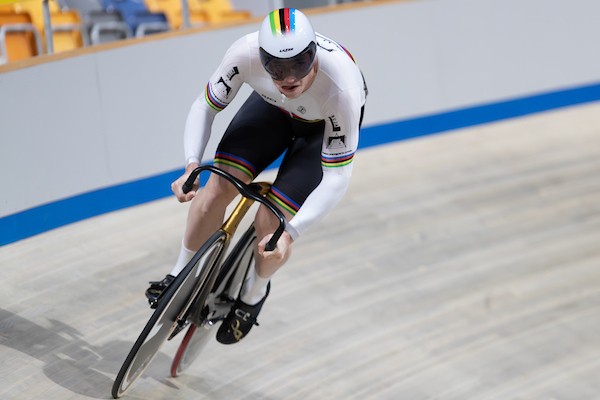Harrie Lavreysen steunt WK Baanwielrennen