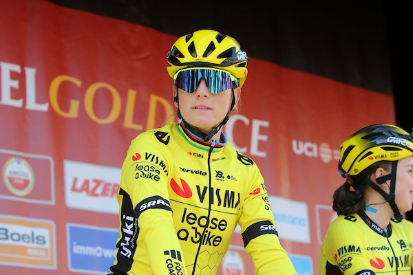Visma wint Tour Femmes, Vollering tweede