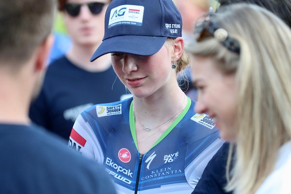 Fee Knaven derde in tijdrit Borsele Junior-vrouwen