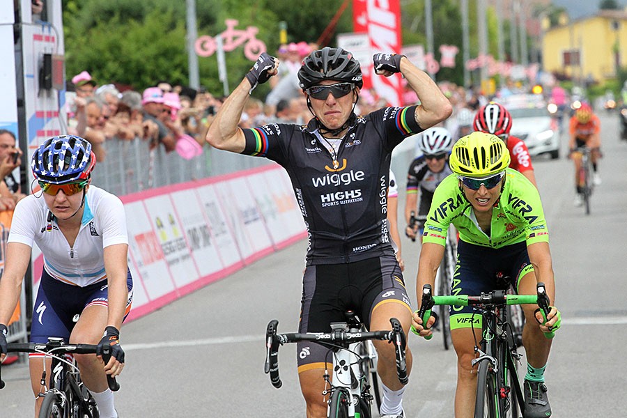 Bronzini en Guarnier grijpen macht in Giro Rosa