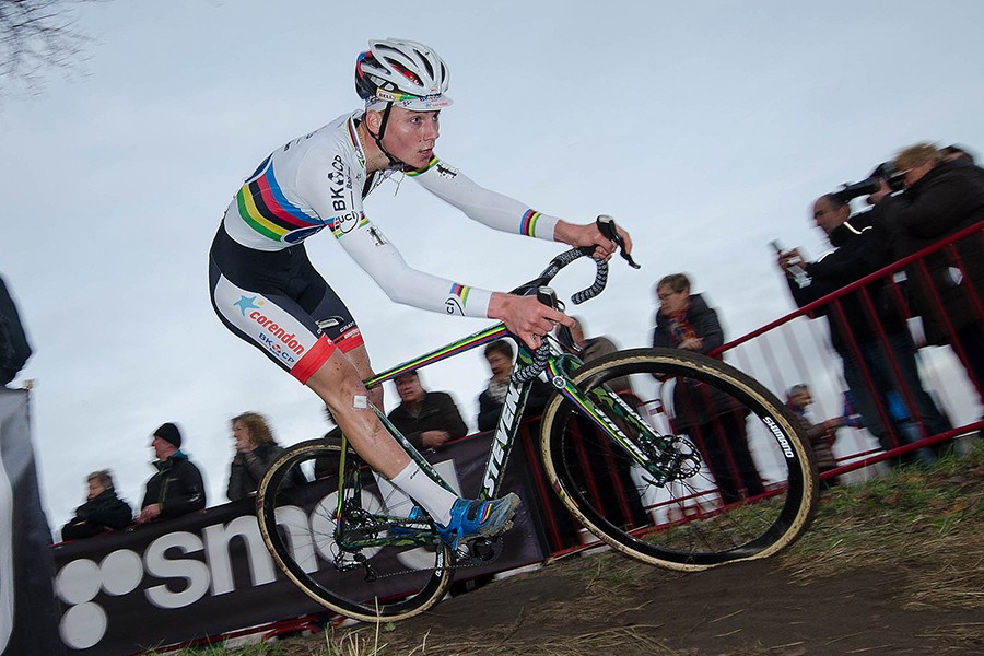 Van der Poel terug aan front met tweede plaats