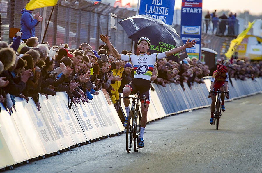 Van der Poel wint ook in Heusden-Zolder