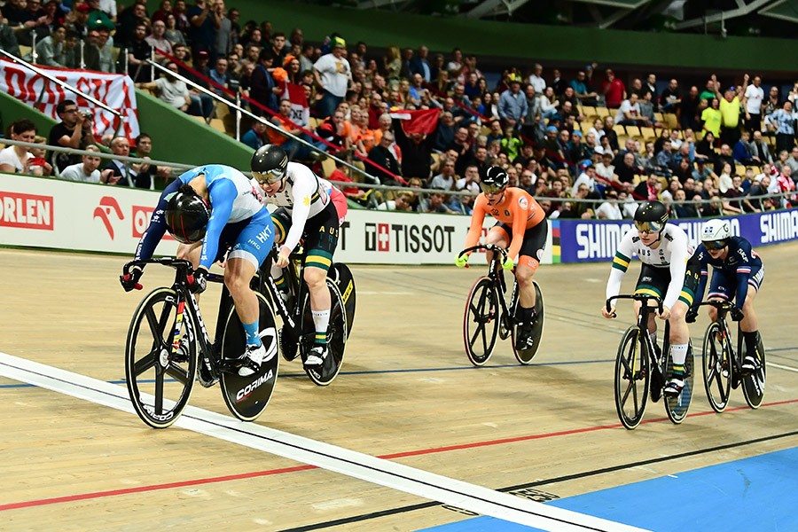 Braspennincx is vijfde op WK Keirin