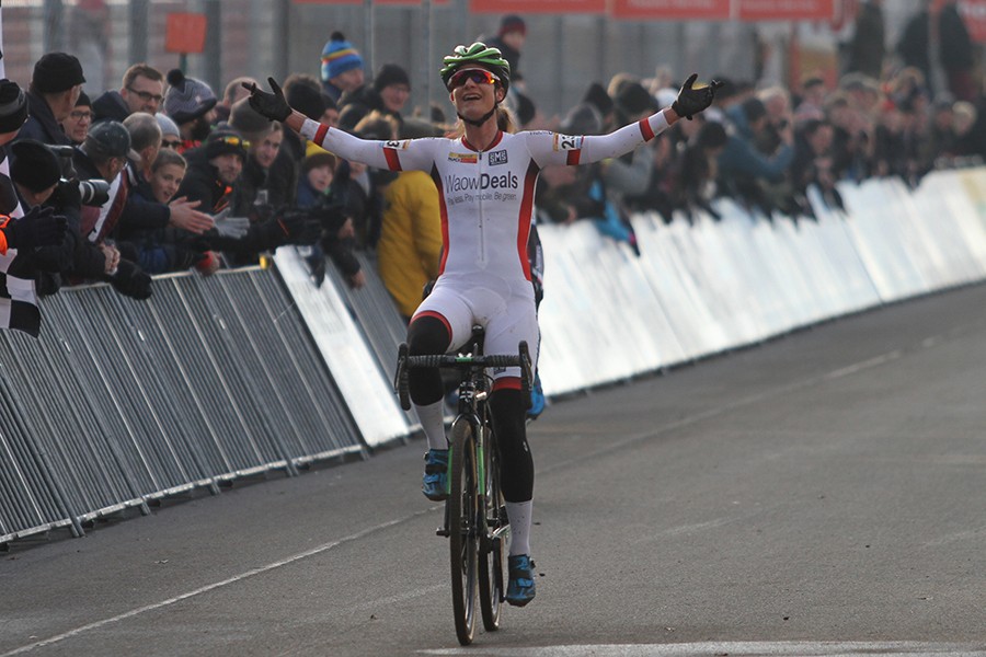 Vos ondanks pech naar winst in Heusden-Zolder