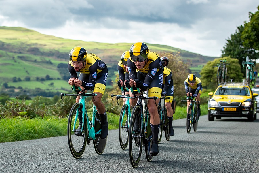 Lotto-Jumbo wint ploegentijdrit Tour of Britain