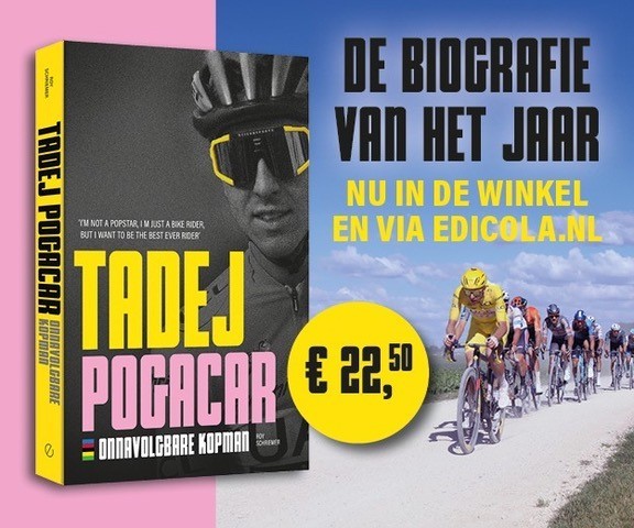 Boek Tadej Pogacar in herdruk