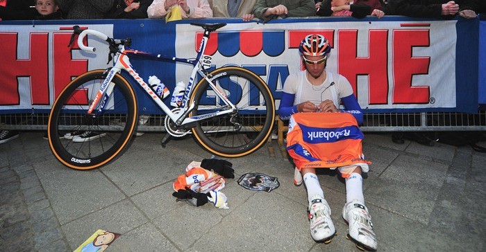 Van Winden na vier maanden terug op de fiets