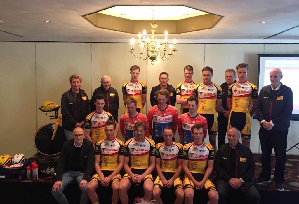 ‘Vlasman Cycling Team hoort op dit niveau thuis’