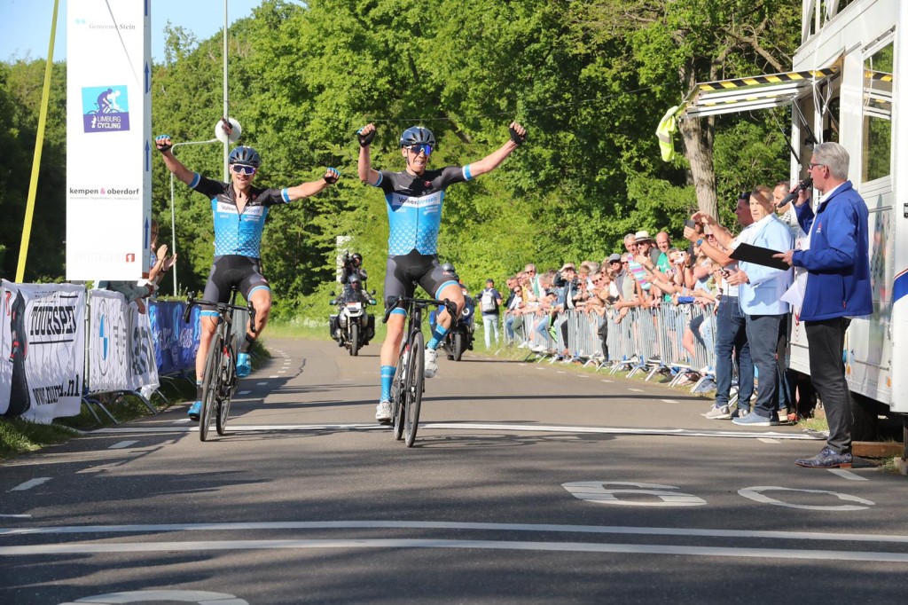 Lemmen bovenop VolkerWessels-podium in Elsloo