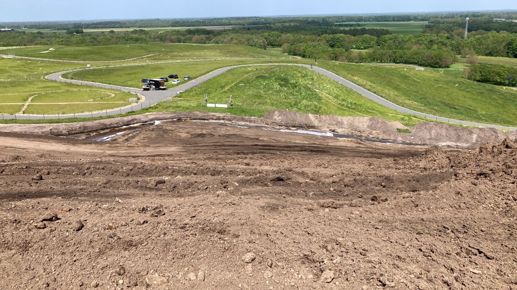 EK Weg Drenthe op opgehoogde Col du VAM