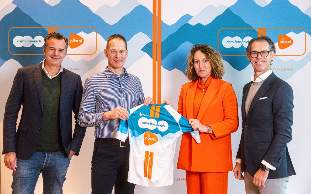 PostNL nieuwe co-sponsor DSM-firmench