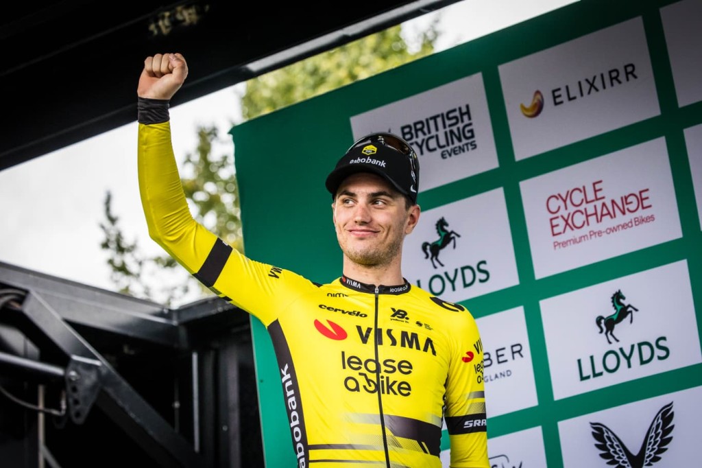 Olav Kooij wint zijn derde in Tour of Britain